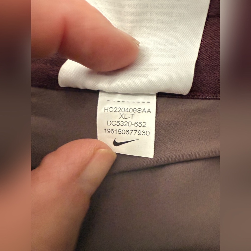 Nike Men's Maroon Athletic Shorts - Picture 9 of 12
